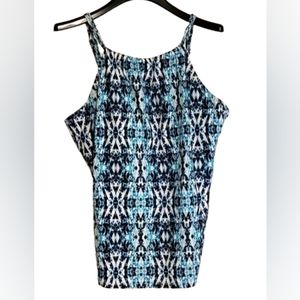 Women's Island Escape Tankini Top With Underwire Bra